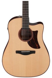 IBANEZ AAD 300CE LGS ADVANCED ACOUSTIC GRAND DREANOUGHT NATURAL LOW GLOSS