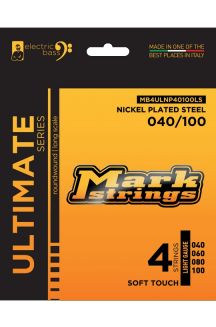 MARK STRINGS ULTIMATE SERIES SOFT TOUCH NICKEL PLATES STEEL 040 060 080 100