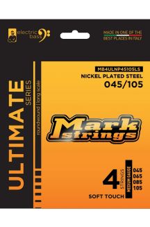 MARK STRINGS ULTIMATE SERIES SOFT TOUCH NICKEL PLATES STEEL 045 065 085 105