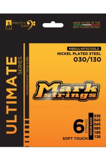 MARK STRINGS ULTIMATE SERIES SOFT TOUCH NICKEL PLATES STEEL 030 045 065 085 105 130