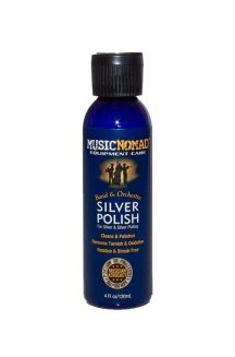MUSIC NOMAD MN701 SILVER POLISH SILVER/SILVER PLATING WIND 120ML