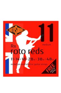 ROTOSOUND ROTO REDS CORDIERA PER CHITARRA ELETTRICA 0.11