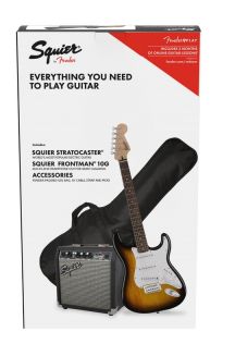 SQUIER® STRATOCASTER® PACK
